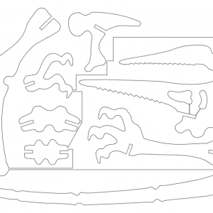 פטרקס 2 - בחיתוך לייזר