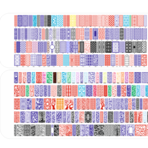 جميع زخارف القواطع - בחיתוך לייזר